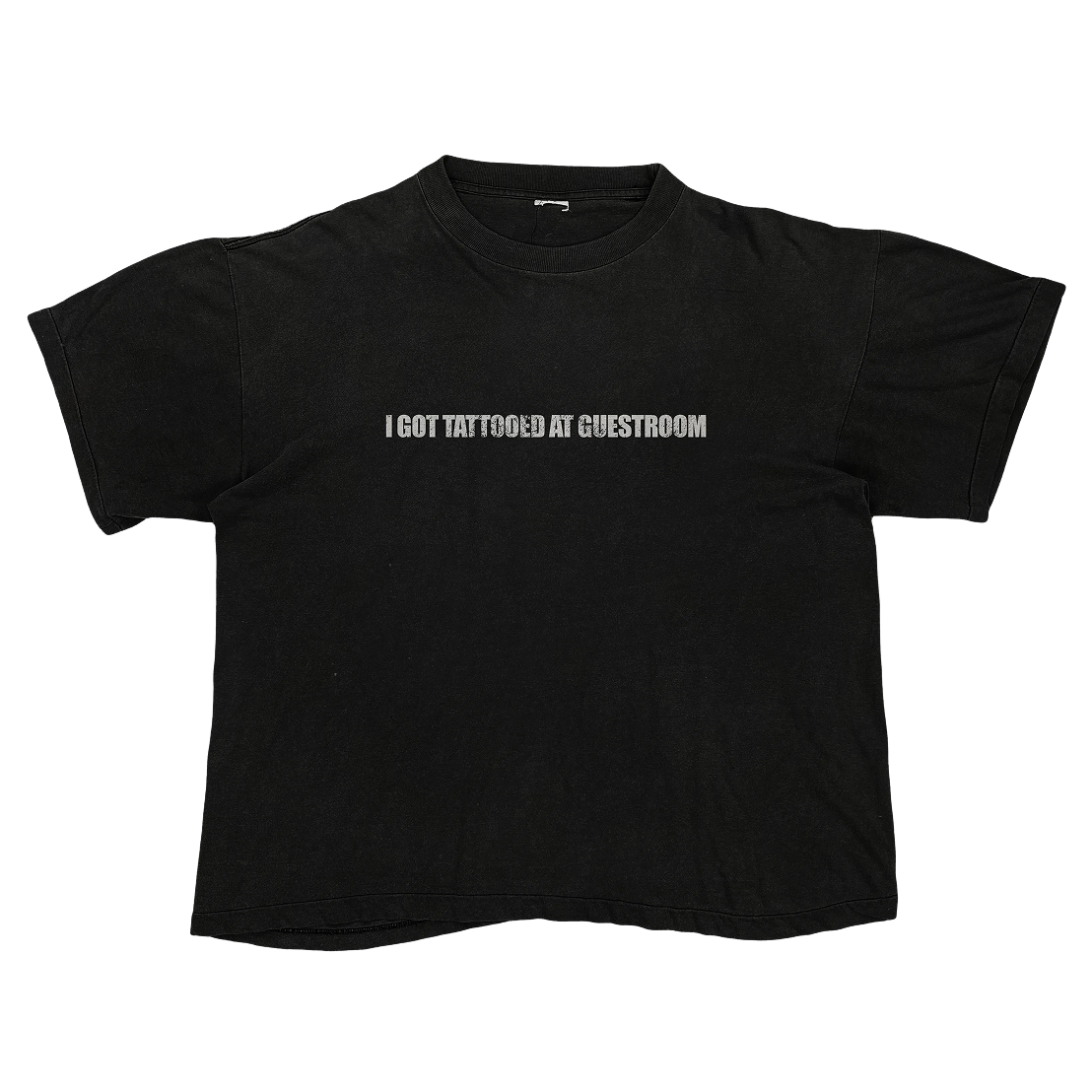 Tattooed at Guestroom Tee — front — Guestroom Tattoo