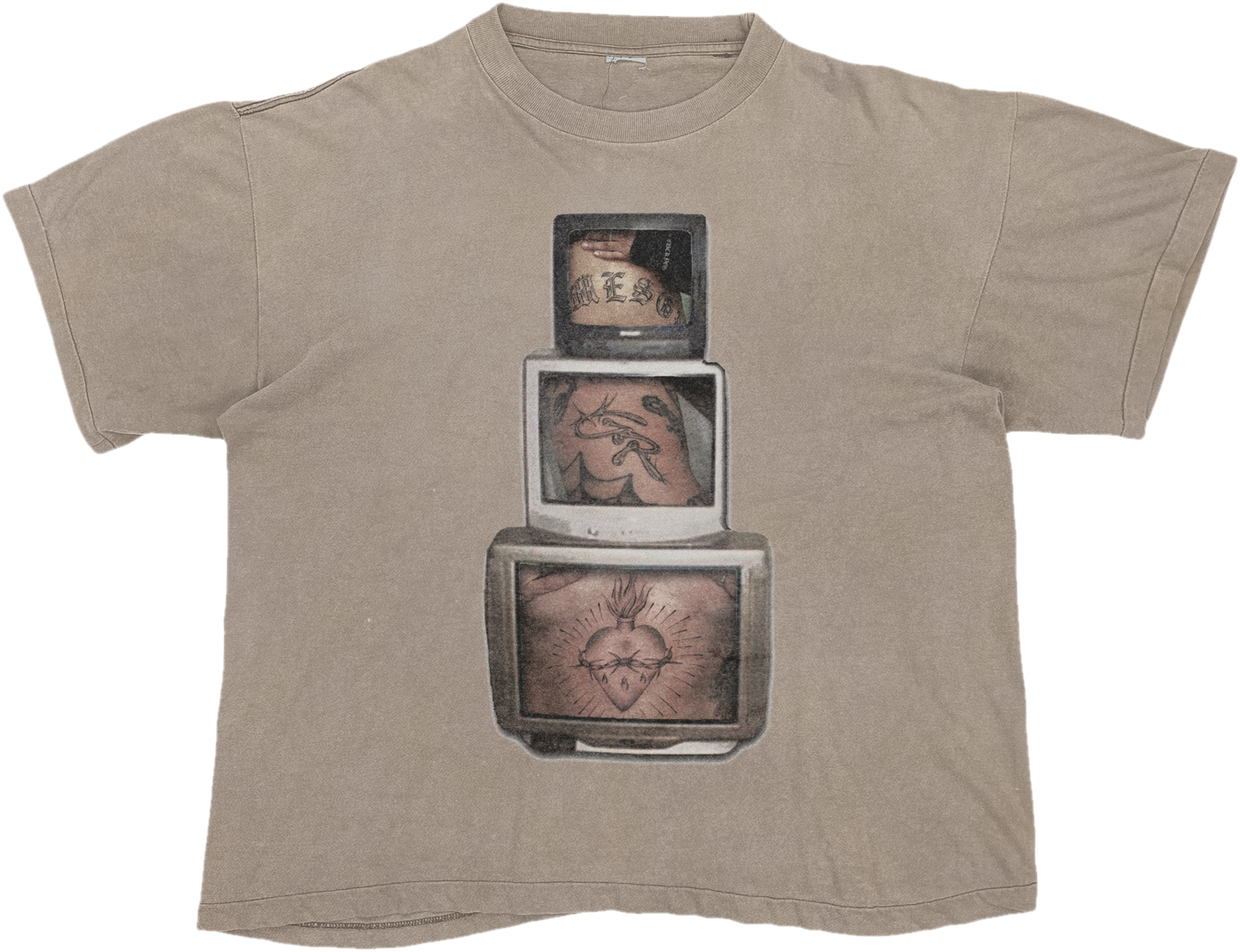 TV Stack Tee — Guestroom Tattoo