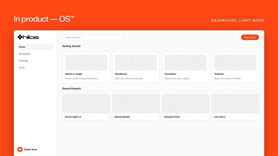 In product — HILOS
