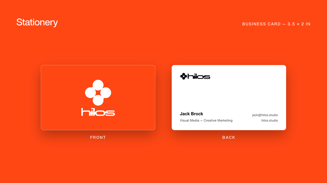 Stationery — HILOS