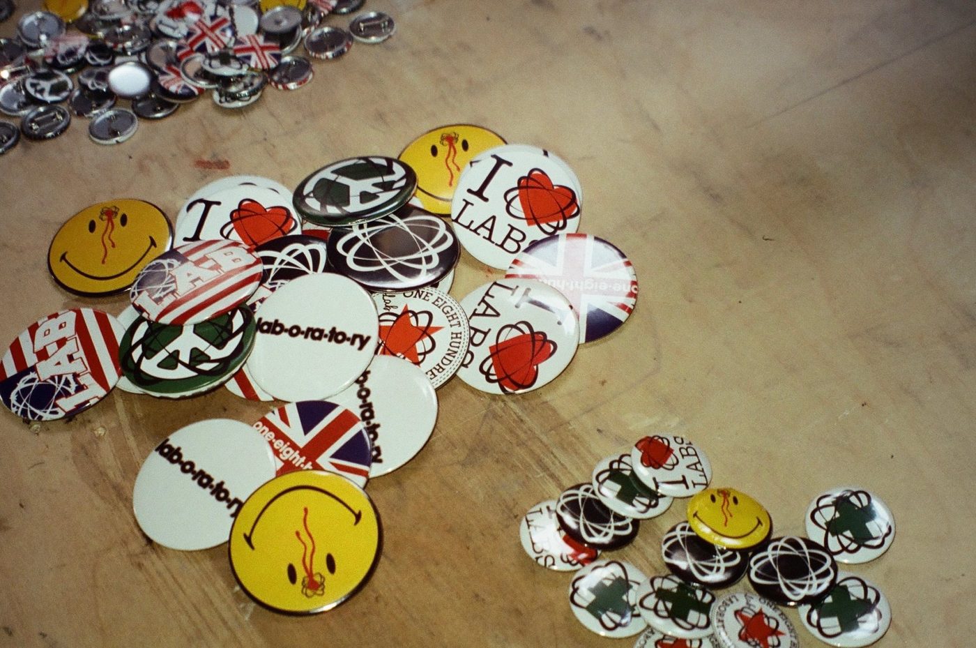 Pins + patches — LAB RATS