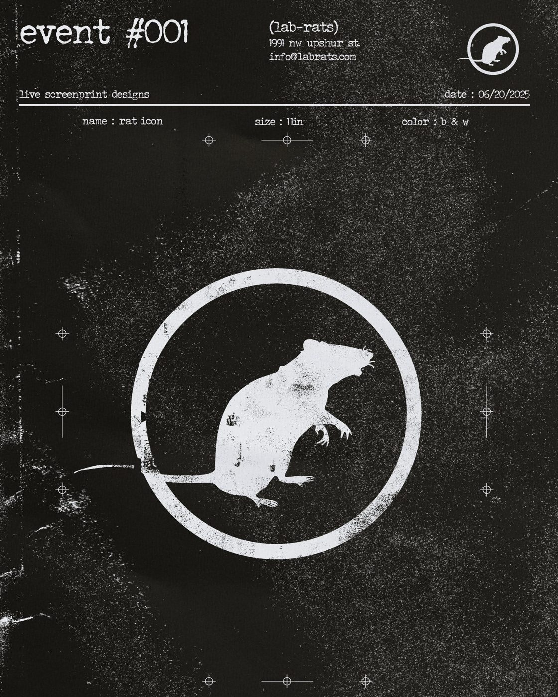 Event screens — LAB RATS
