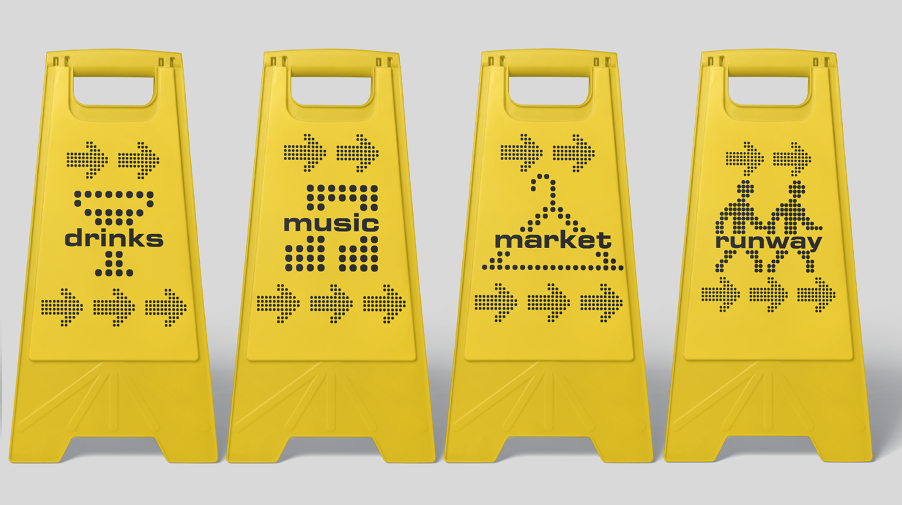 Caution-stand wayfinding — system.fm