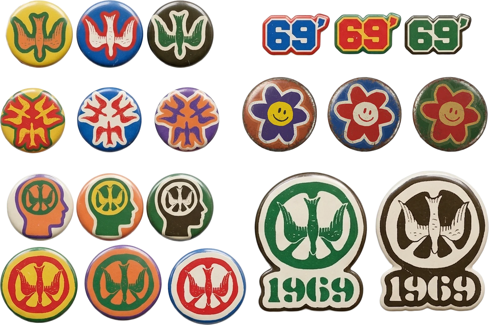Pins — Woodstock 69’